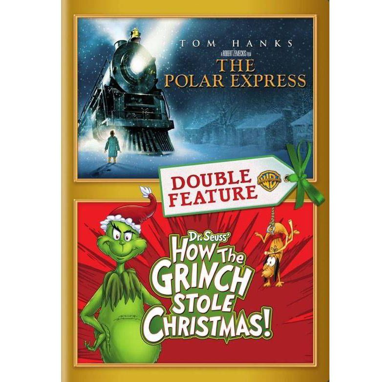 Polar Express / How The Grinch Stole Christmas (DVD)(2016)