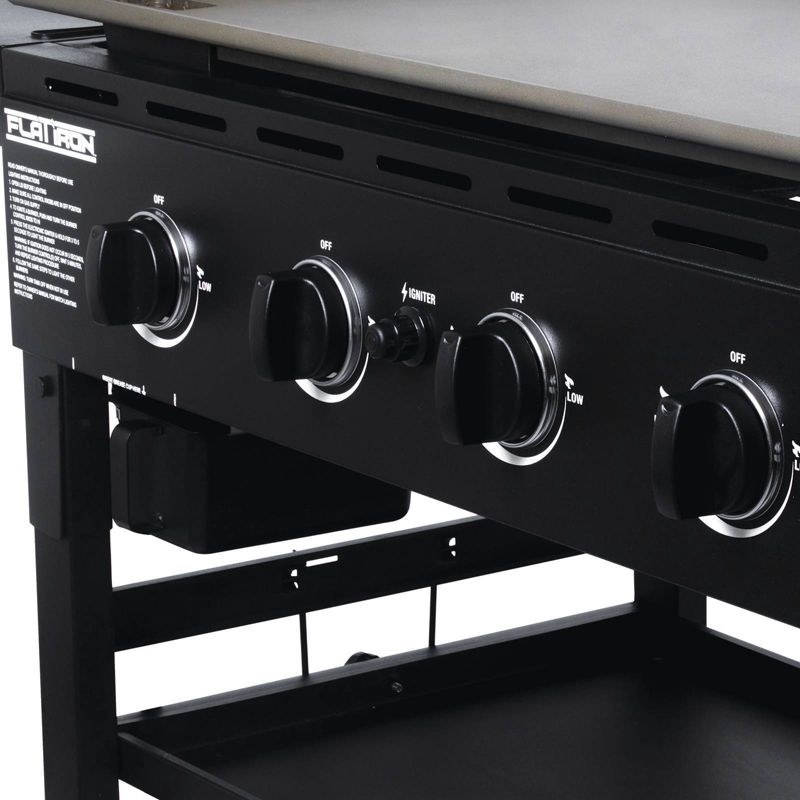 Char-Griller E8936 Flat Iron 4 Burner Griddle