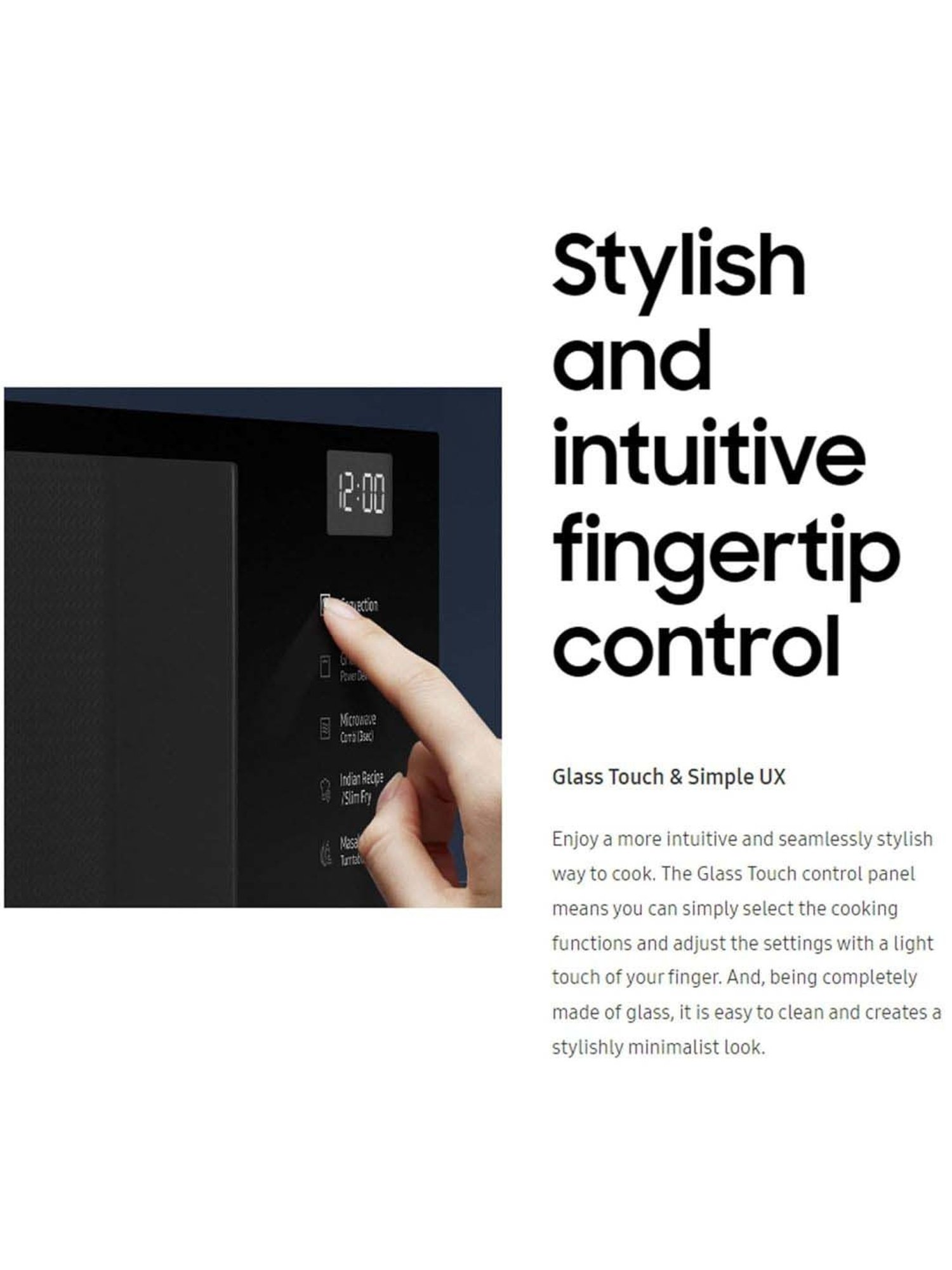 Samsung 32 L Convection Microwave Oven (MC32B7382QD/TL, Clean Navy)