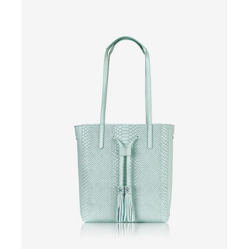 GiGi New York Blue Hannah Tote Bag