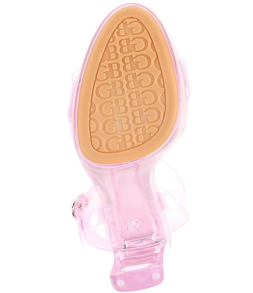 GB 2-Koool Lucite Heel Dress Sandals