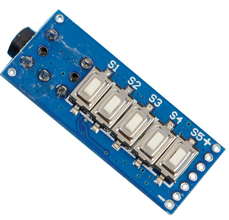 Digital frequency stabilization Stereo FM radio receiver module 70-108mhz MCU FM Transceiver Module