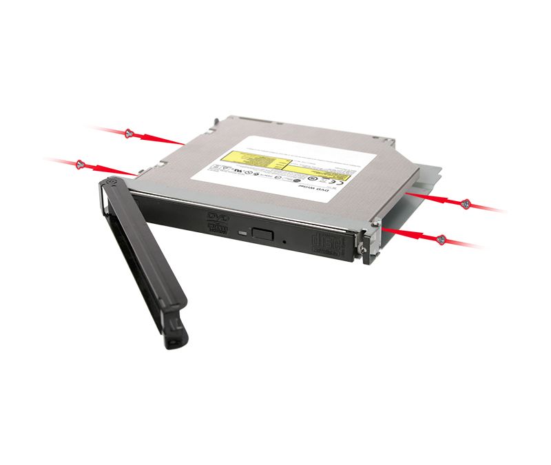 Icy Dock MB994IKO-3SB Drive Enclosure for 5.25" 6Gb/s SAS, Serial ATA/600 - Serial ATA/600 Host Interface Internal - Black - 2 x HDD Supported