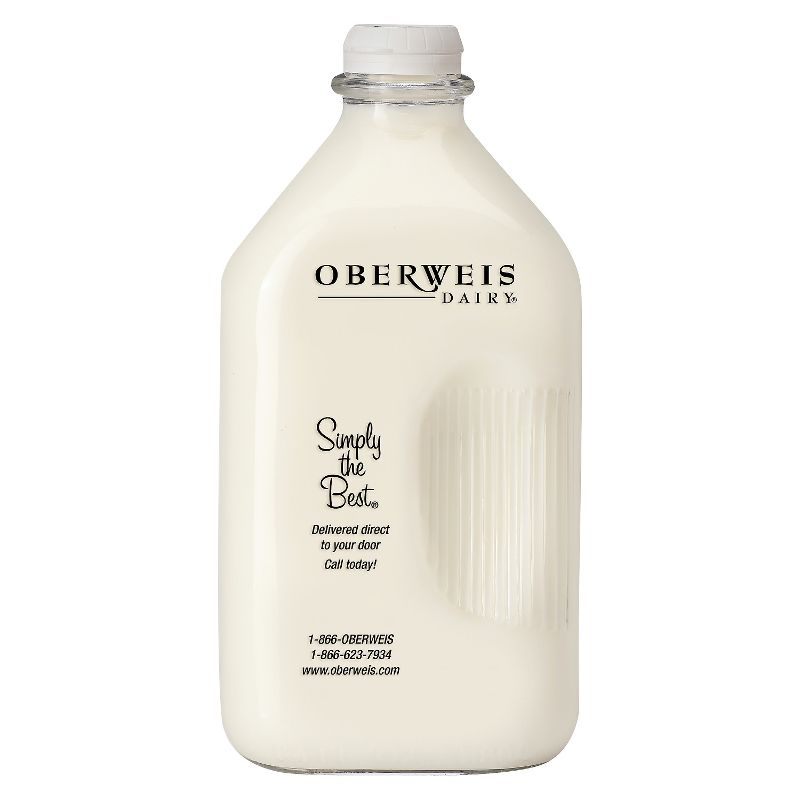 Oberweis Skim Milk - 0.5gal