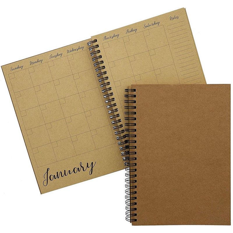 2021-22 Academic Planner 8.5" x 11" Flexible Cover Weekly/Monthly Wirebound Rose - The Home Edit