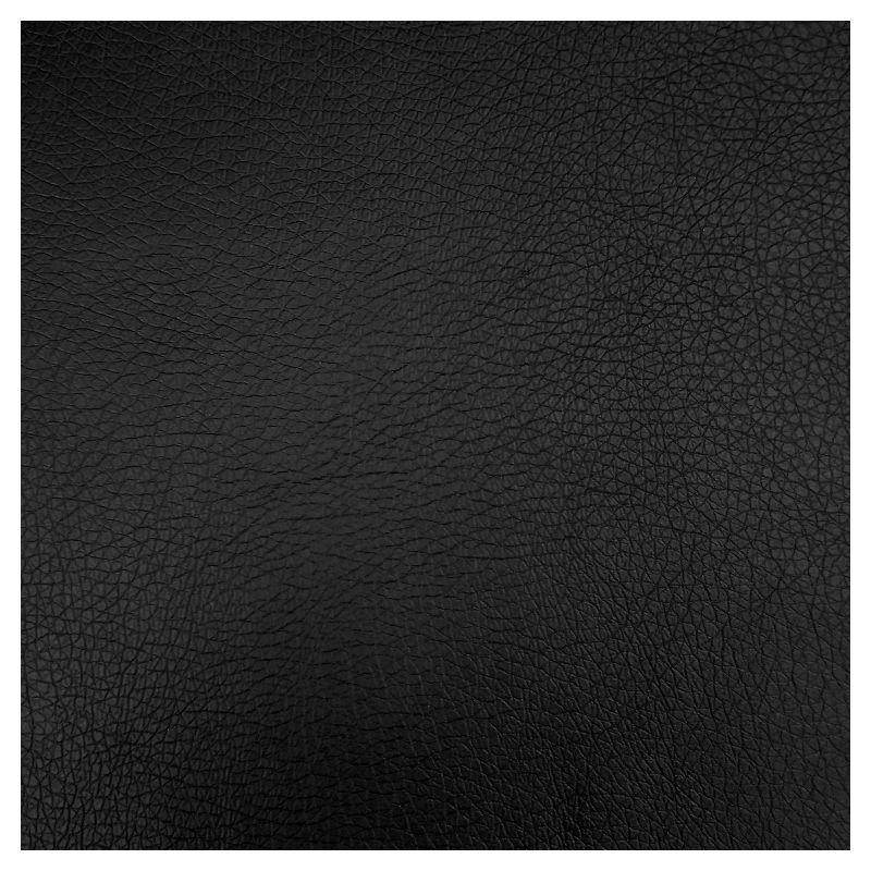 Club Tufted Black Bonded Leather Sofa - CorLiving