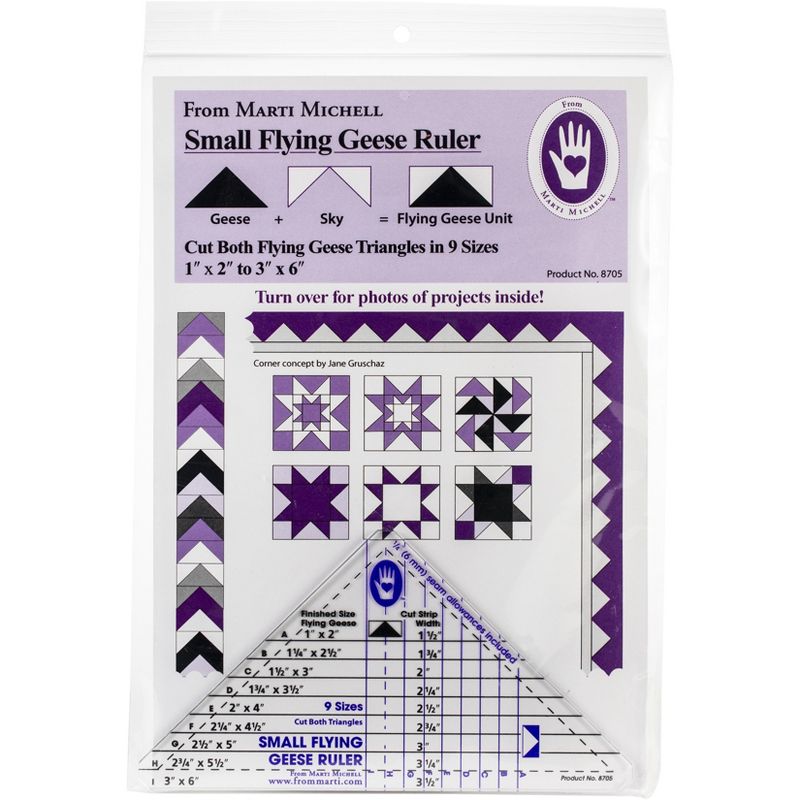 Marti Michell Small Flying Geese Ruler 