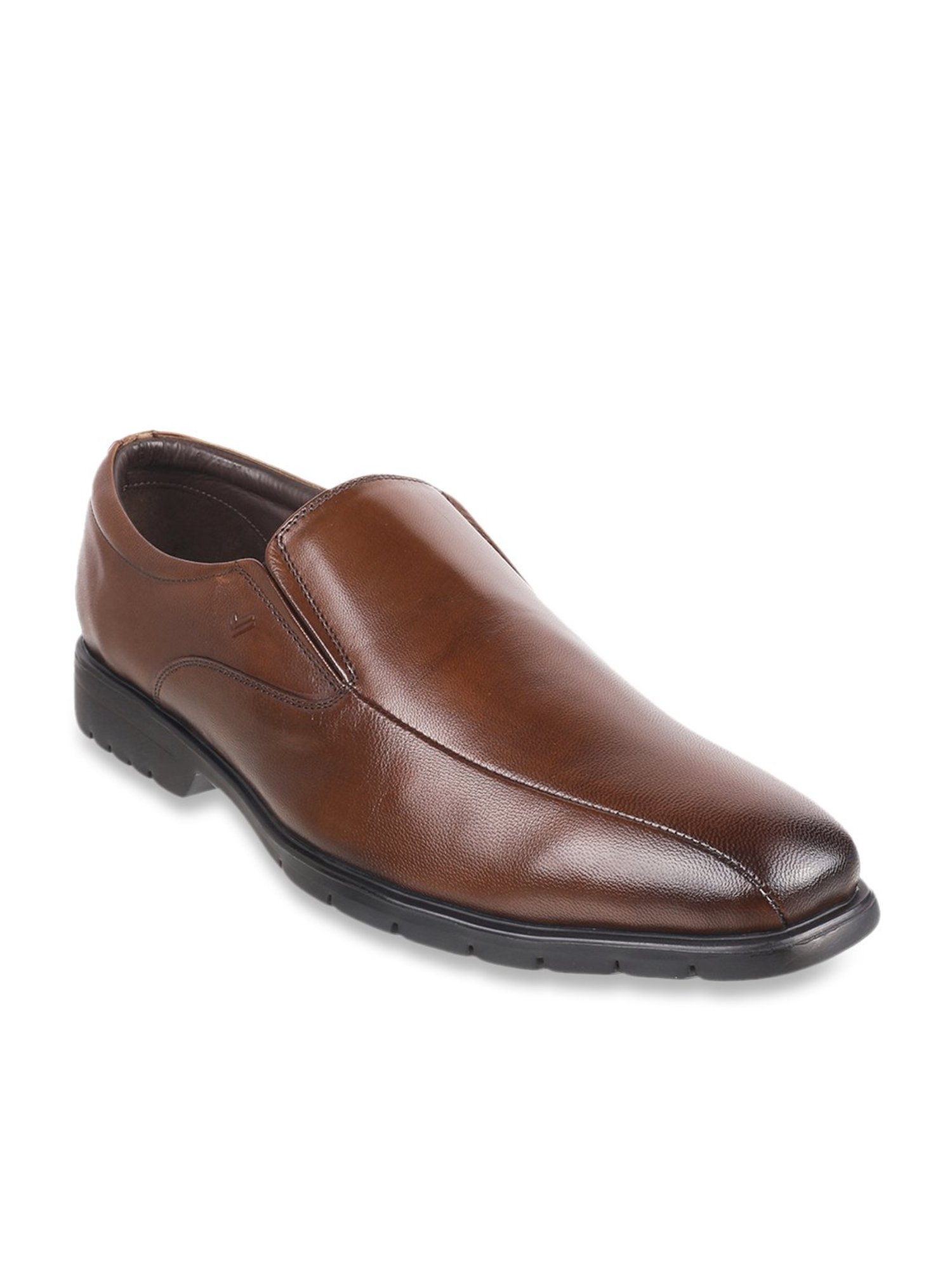 Da Vinchi by Metro Men's Walnut Brown Casual Slip-Ons