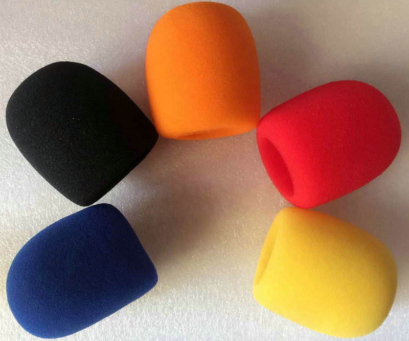 10pcs Wireless Handheld Stage Microphone Windscreen Foam Mic Cover Karaoke DJ Microfone Sponge Pop Filter Wind Shield