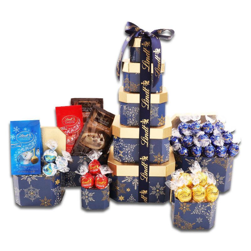 Lindt Holiday Gift Tower Large - 2lb