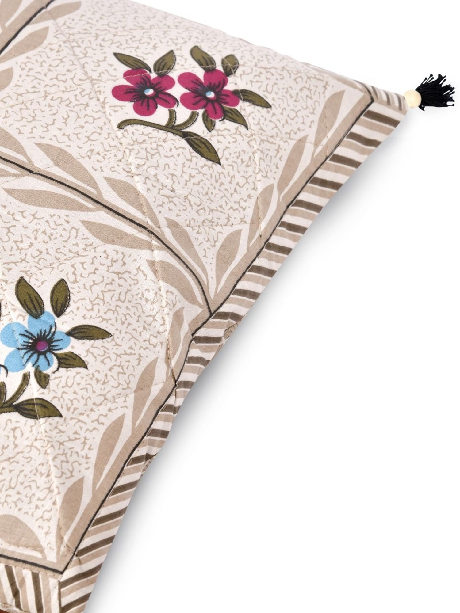 Living Roots Multicolor Cotton Cushion Covers - Set of 5