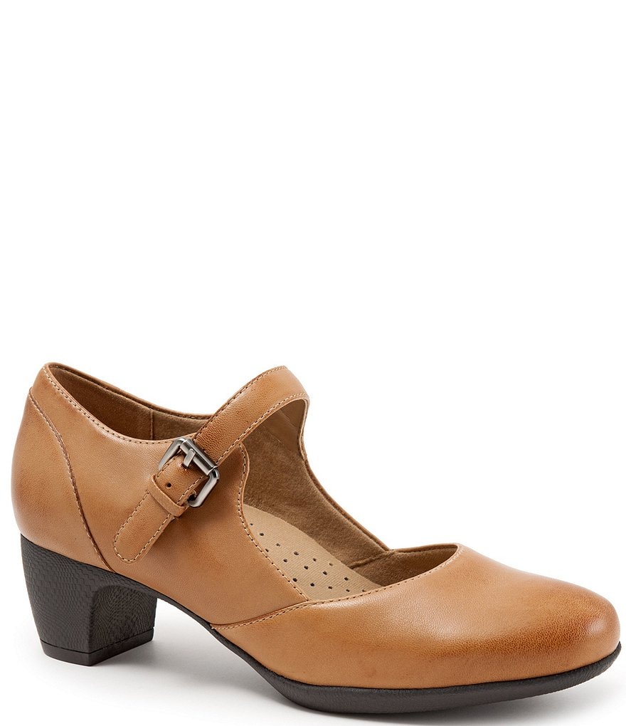 SoftWalk Irish II Mary Jane Block Heel Pumps
