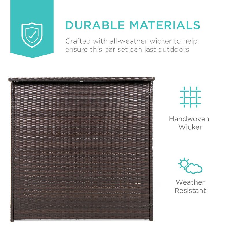 Slat Top Serving Cart - Gray - Apollo Outdoor