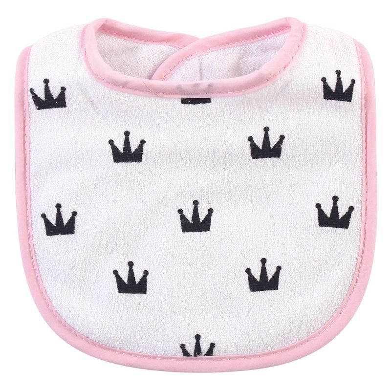 aden by aden + anais essentials 3pk Water Resistant Bib - Minnie Rainbows