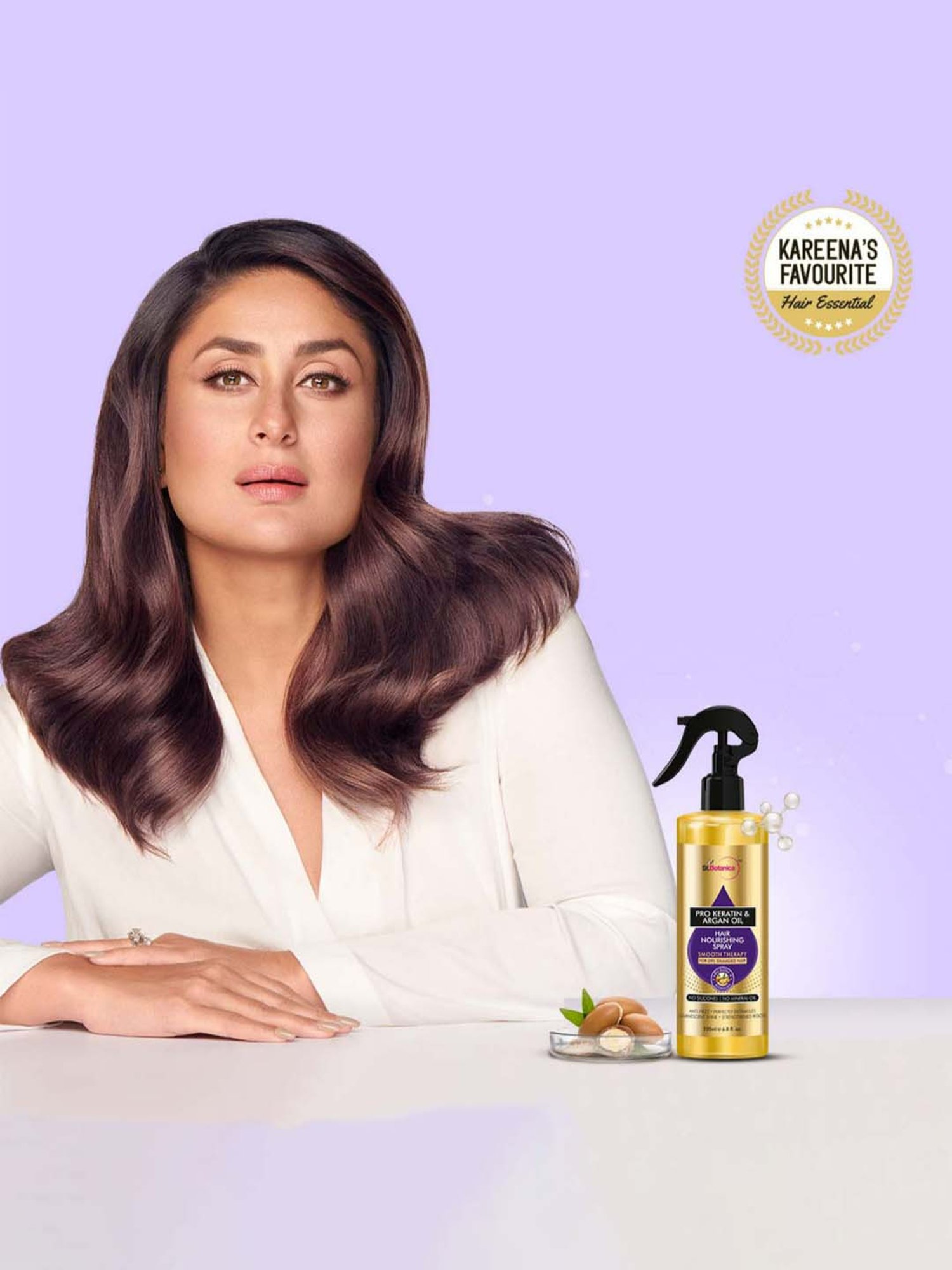 St.Botanica Pro Keratin & Argan Oil Hair Nourishing Smooth Therapy Spray - 200 ml