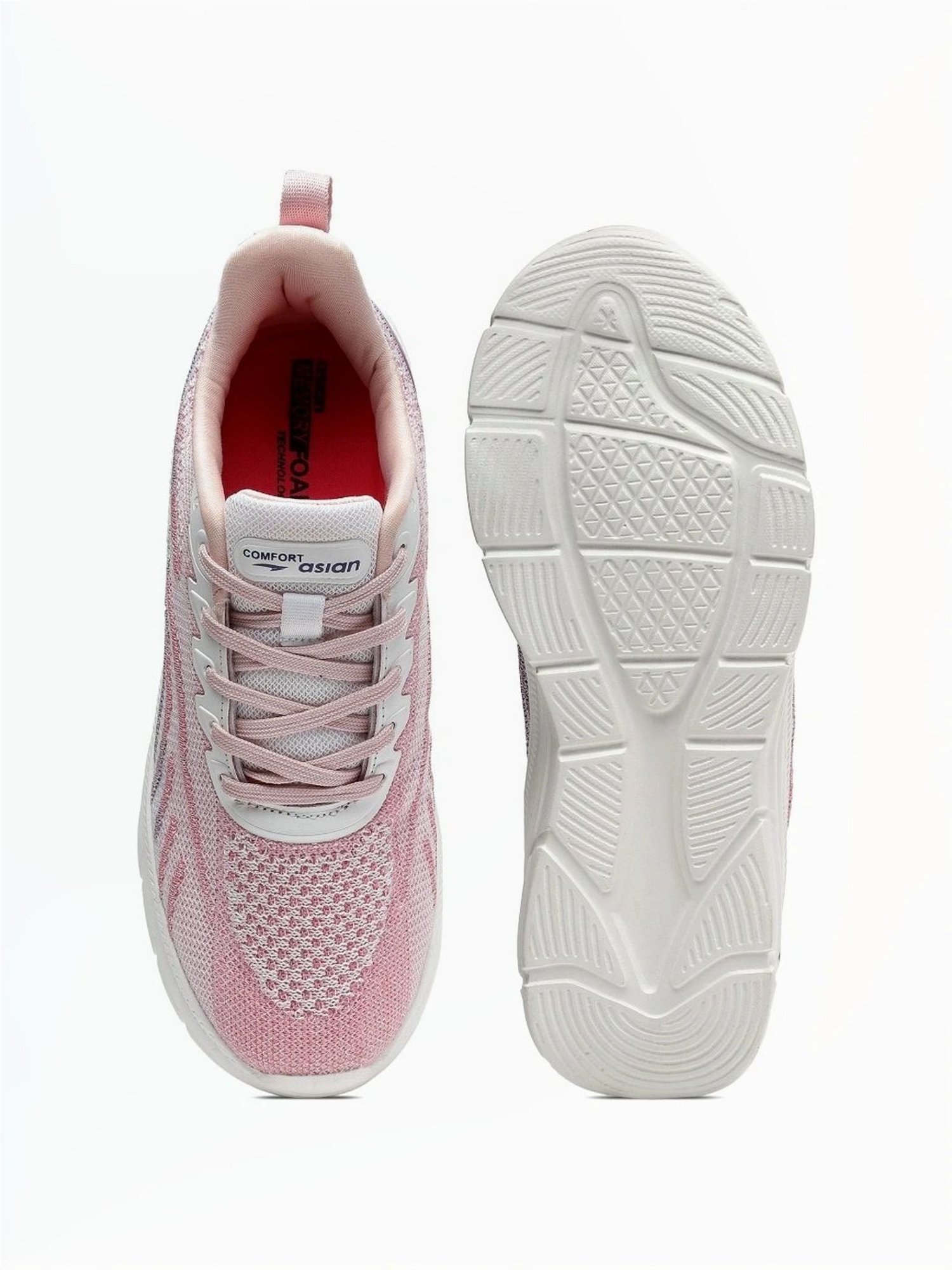Asian Women's Pink Running Shoes