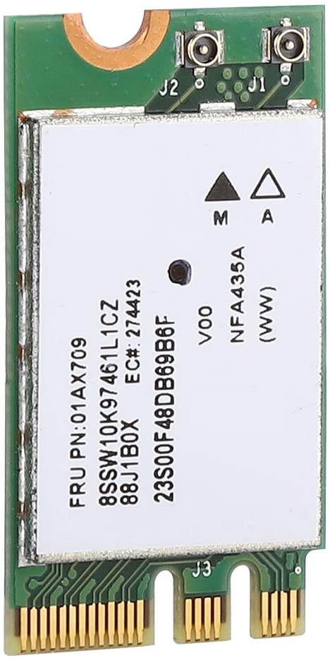 SOONHUA 2.4G+5G Dual-Band Wireless Network Card QCNFA435 NGFF M.2 Interface for Lenovo IdeaPad