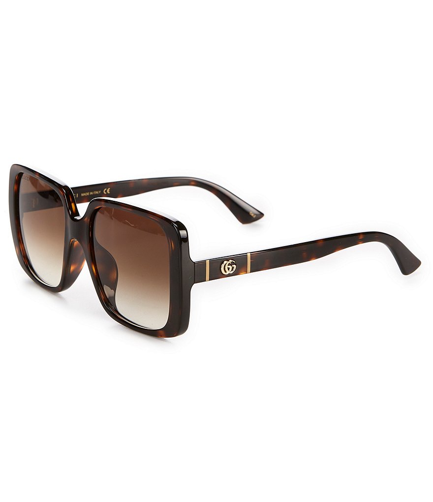 Gucci Women's 56mm Rectangular Sunglasses