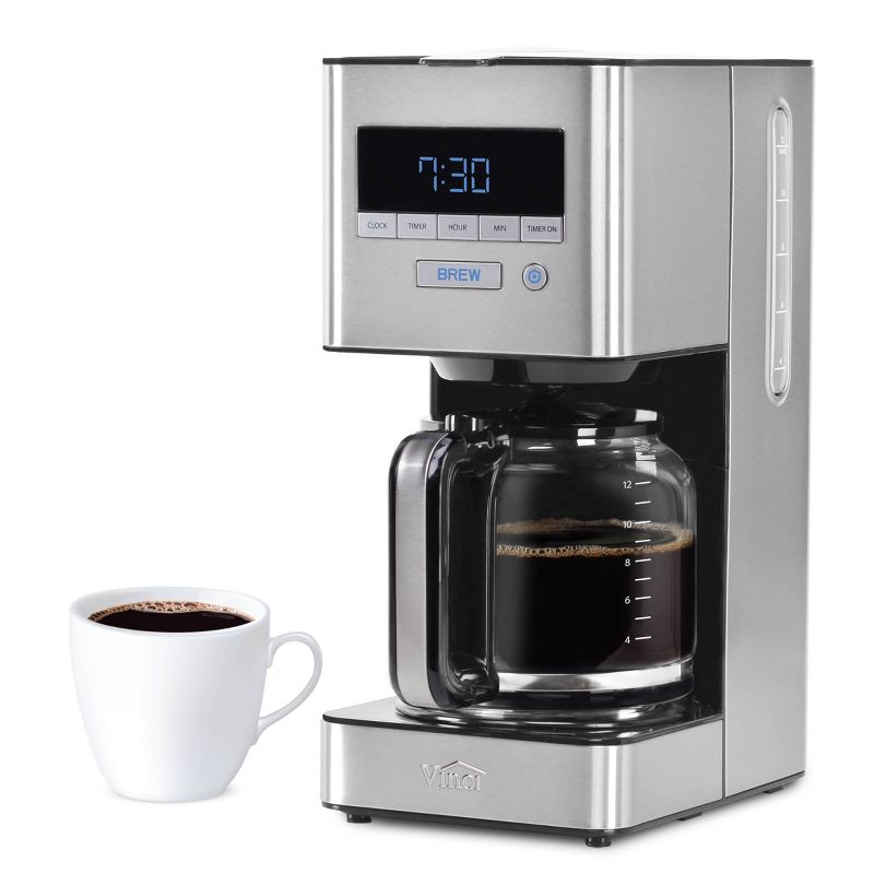 Vinci Auto Pour-Over 12-Cup Coffee Maker - Black