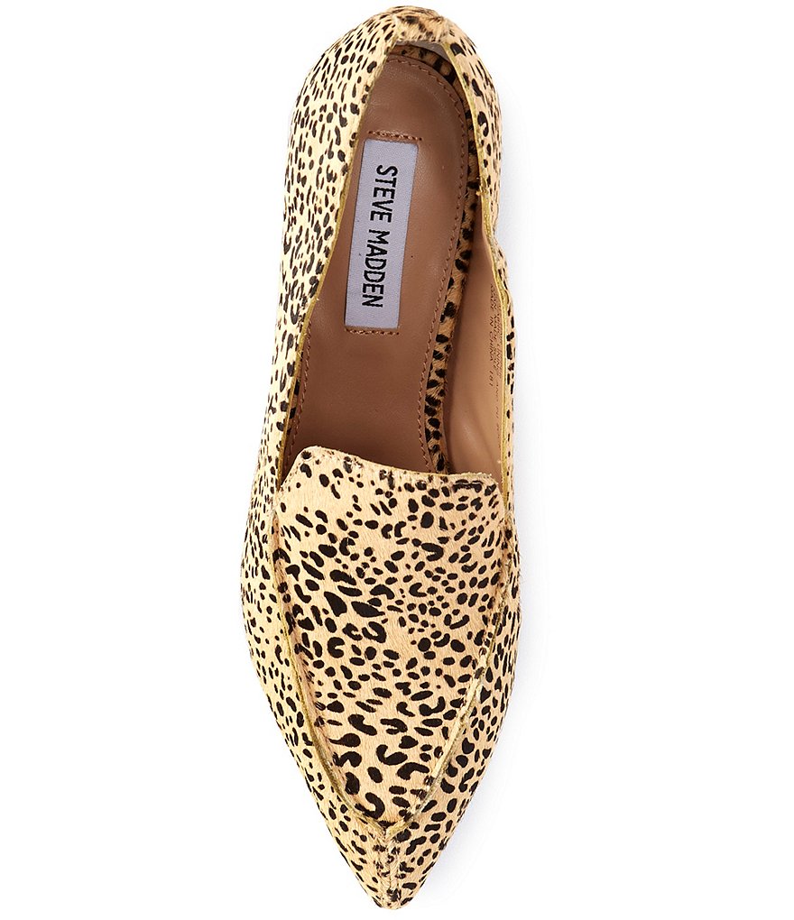 DKNY Eli Leather Logo Hardware Strap Loafers