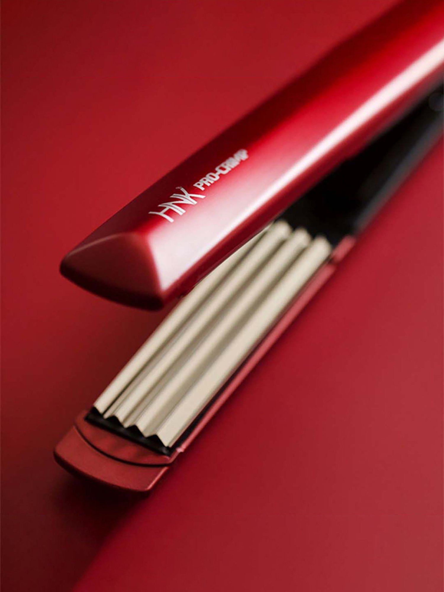 HNK Pro-Crimp Hair Crimper (Red)
