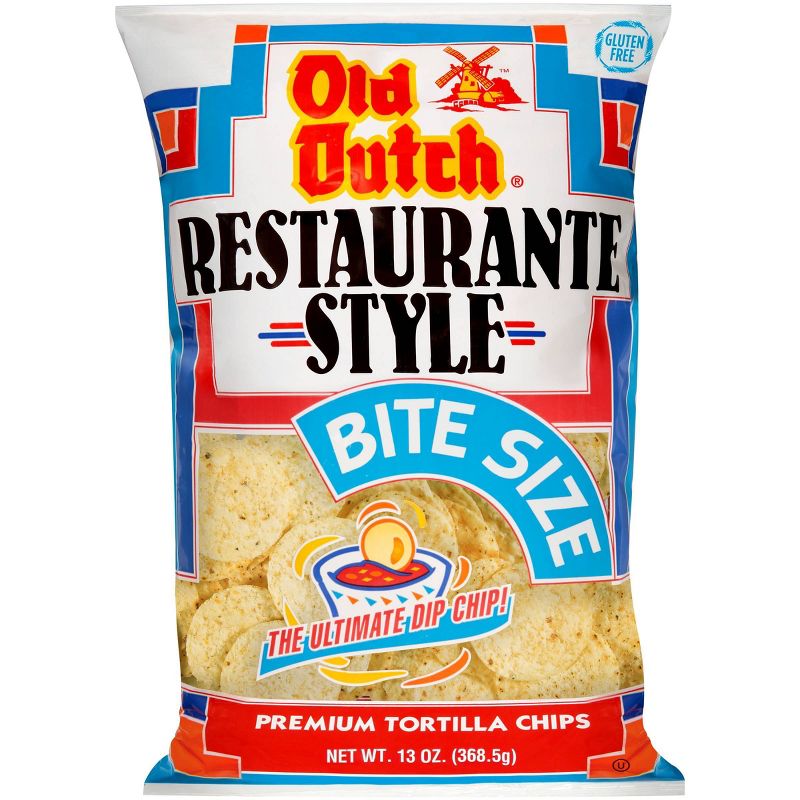 Old Dutch Restaurante Style Bite Size Tortilla Chips - 13oz