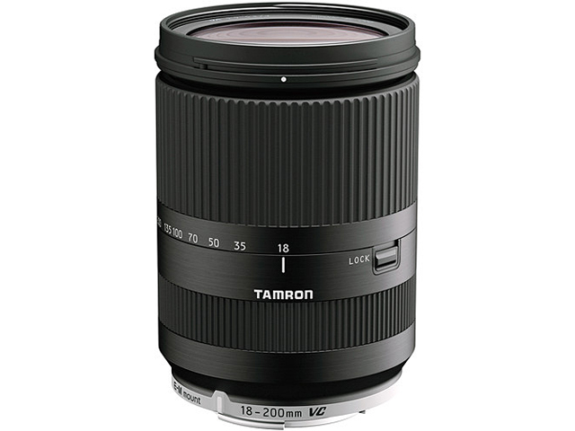 TAMRON B011 AFB011EM-700 18-200MM F/3.5-6.3 Di III VC Lens for Canon EOS M Cameras Black