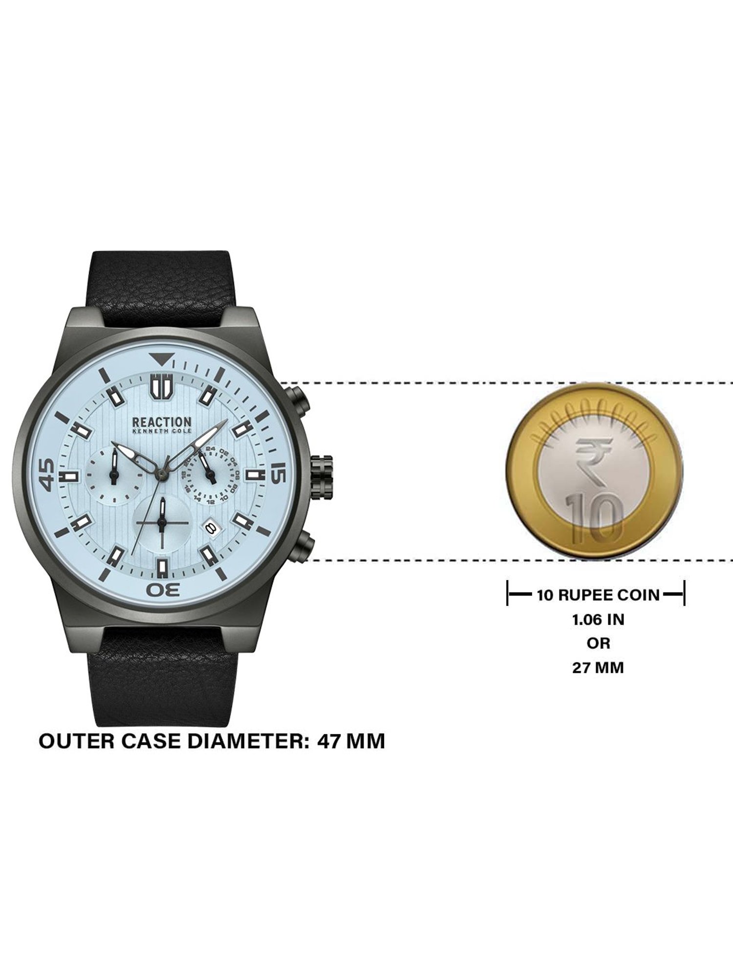 Reaction Kenneth Cole KRWGF2192705 Analog Watch for Men