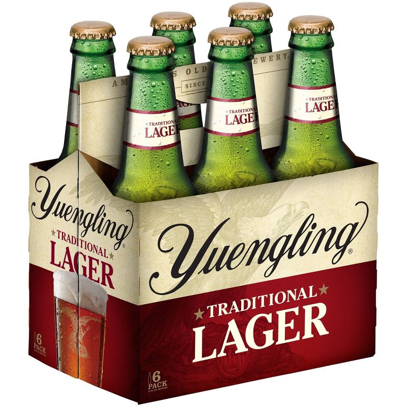 Yuengling Traditional Lager Beer - 6pk/12 fl oz Bottles