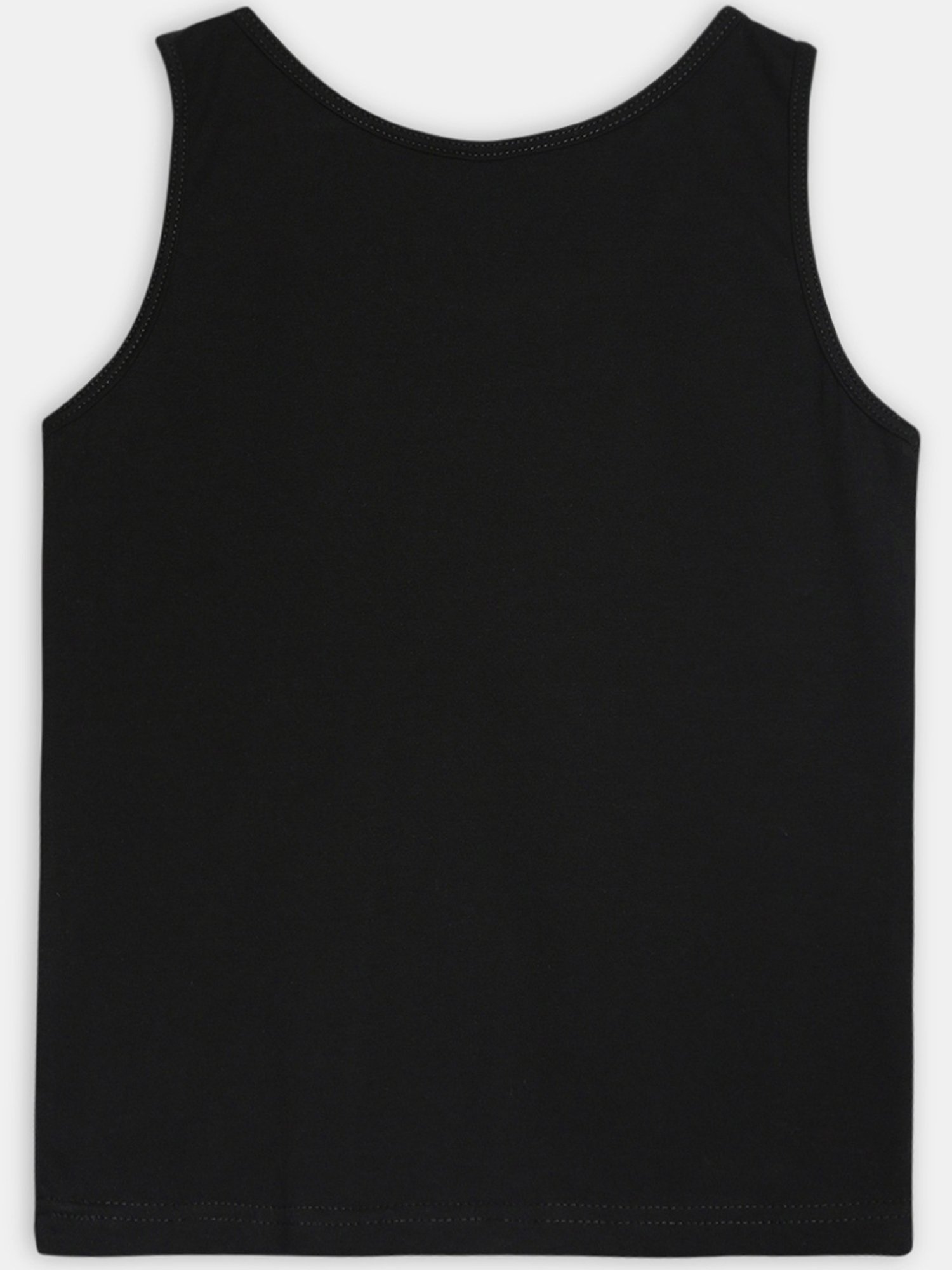 Sillysally Kids Black Regular Fit Vest