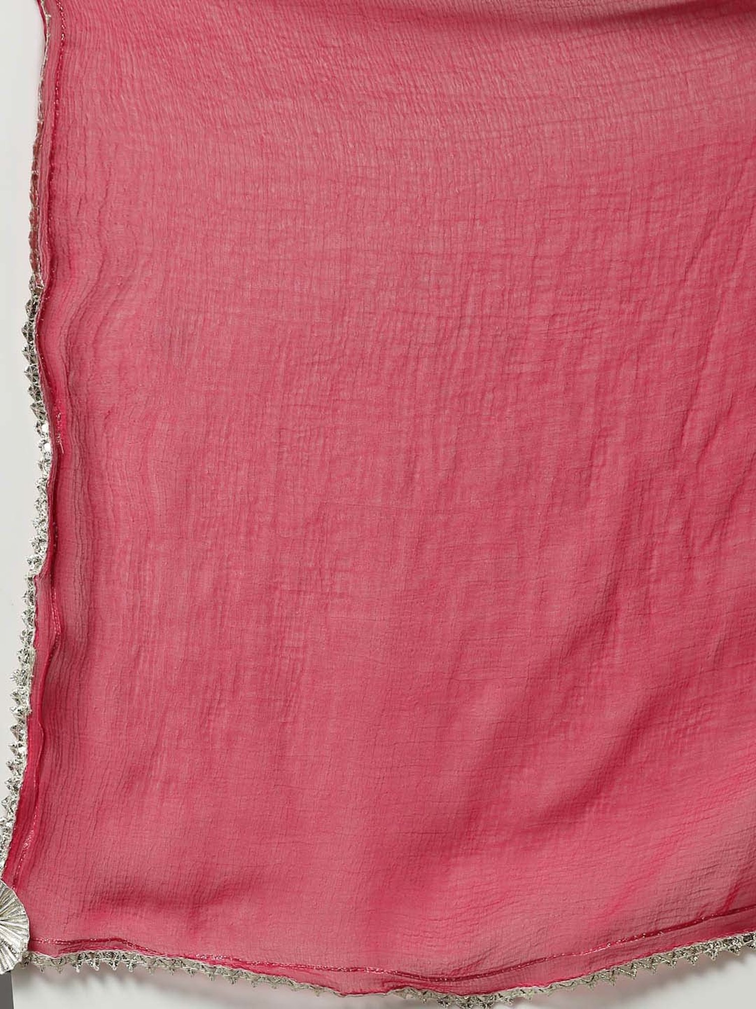 Stylum Yellow & White Embroidered Kurta & Pant Set With Dupatta