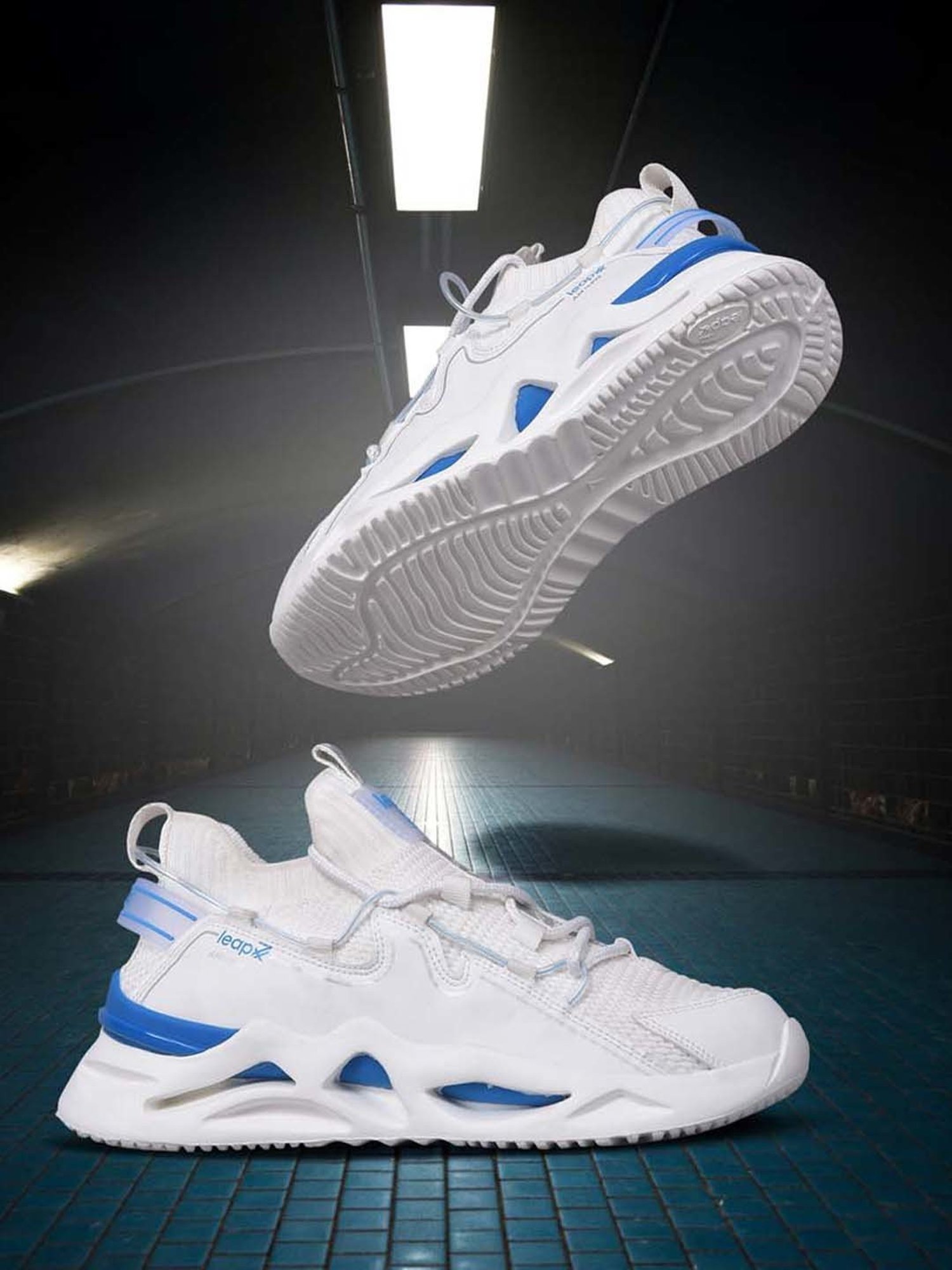 Leap7X by Liberty Men's NUCLEAR-1 White Running Shoes