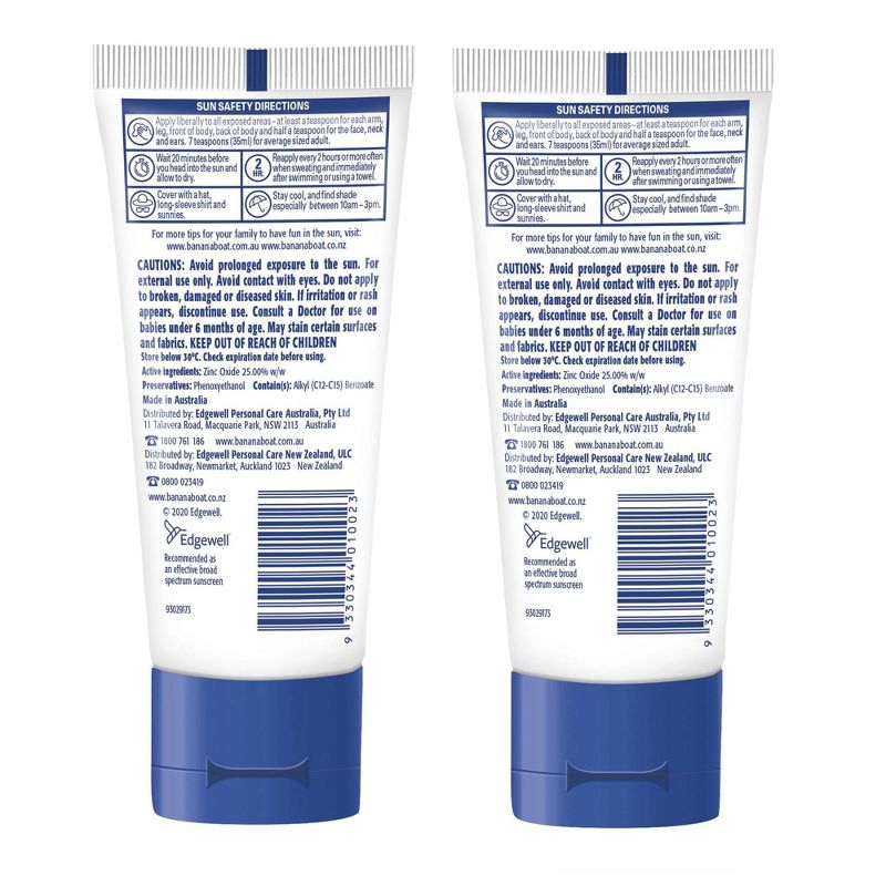 Banana Boat Simply Protect Sensitive Sunscreen Lotion - SPF 50 - 6oz/2pk