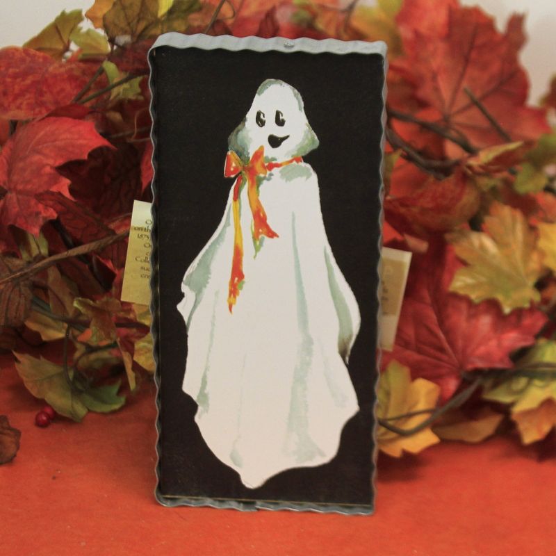 Halloween 9.5" Oddball Sheet Ghost Spooky  -  Wall Sign Panels