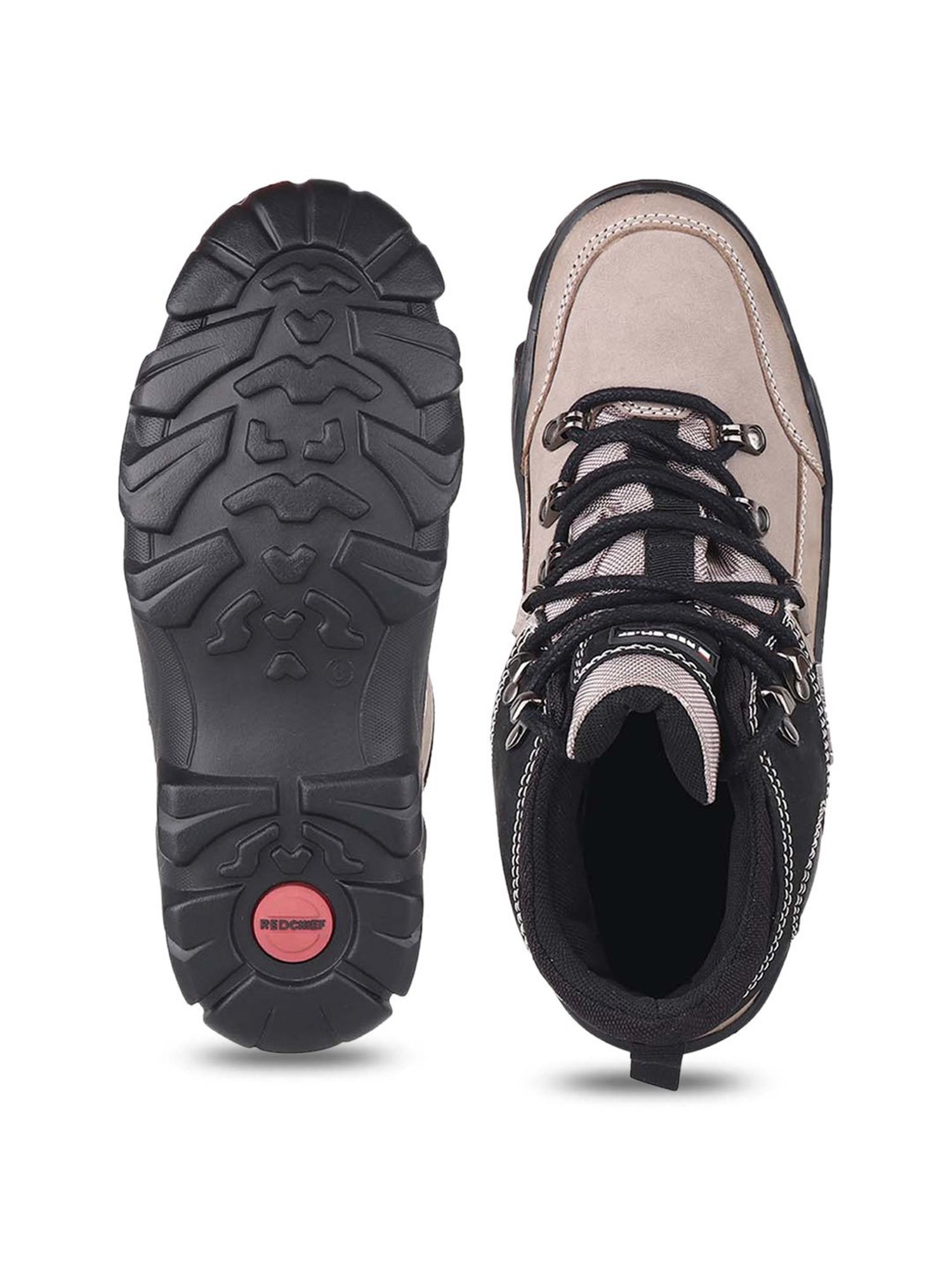 Red Chief Men's Grey Derby Boots