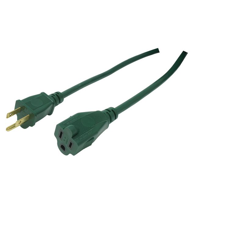 Woods 80' 16/3 Extension Cord Green