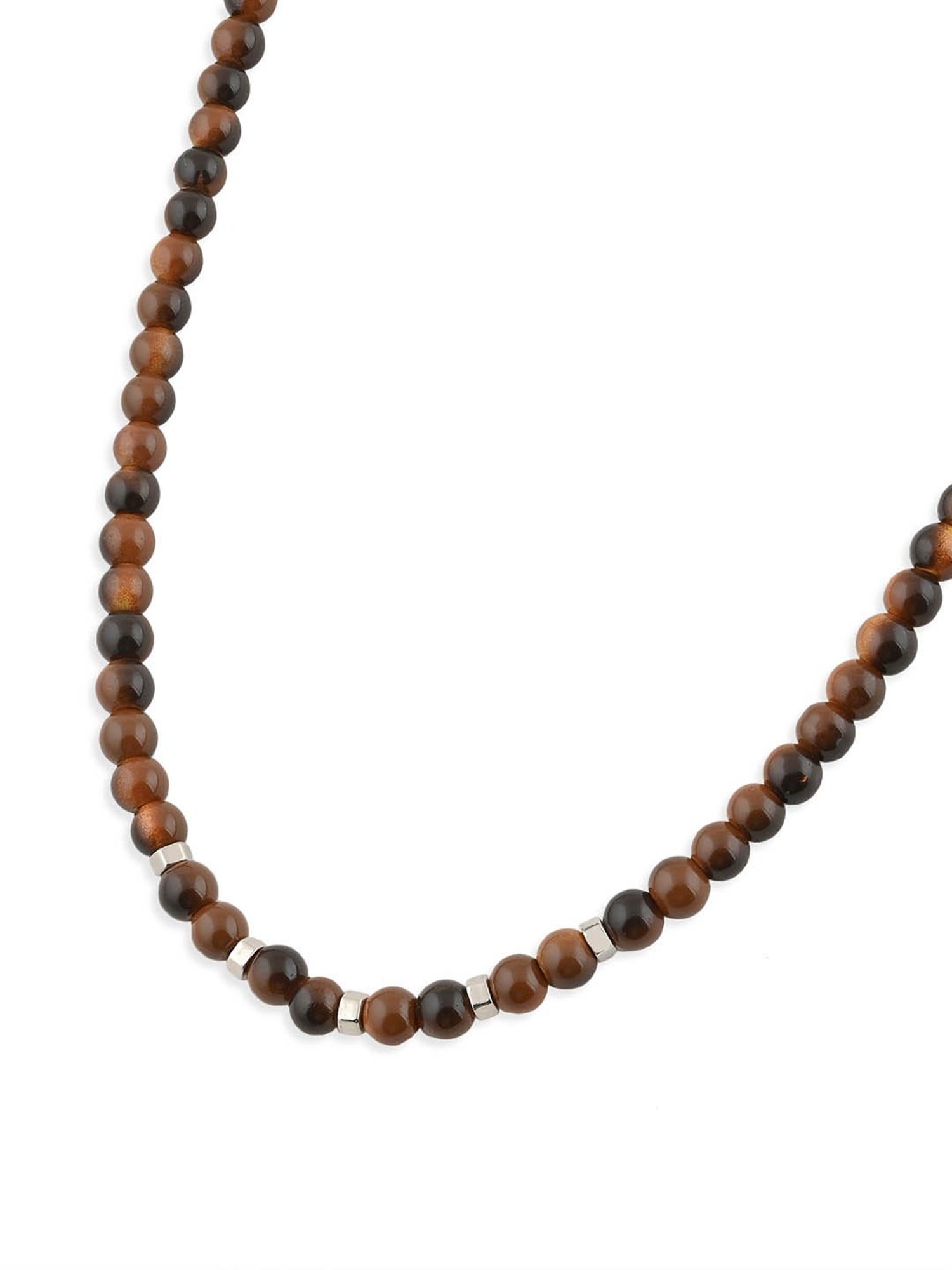 The Bro Code Multi Beaded Layered Neckalce Chain for Men