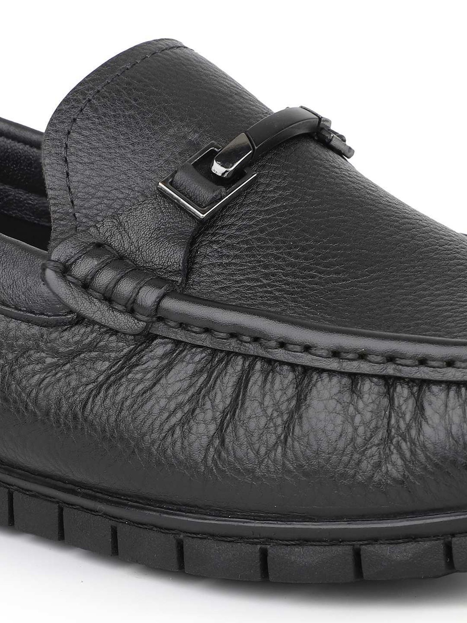 Atesber 
 Men's Black Casual Loafers