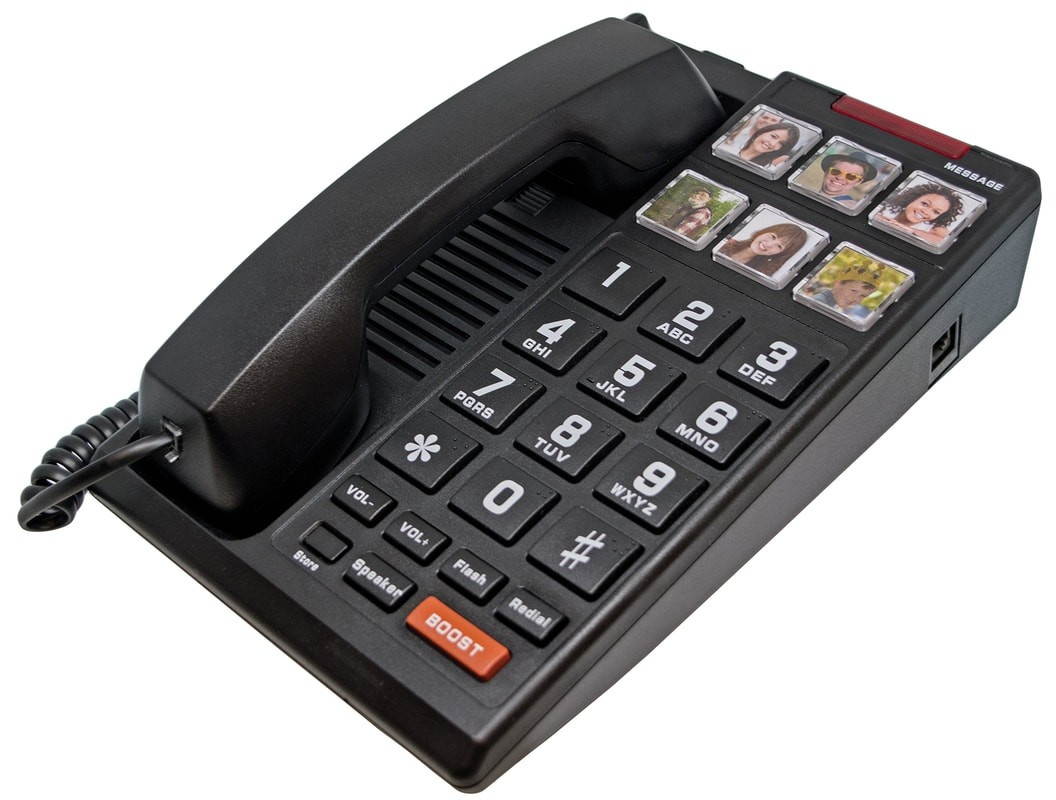 Big Button 6-Photo Speakerphone HA110S6D