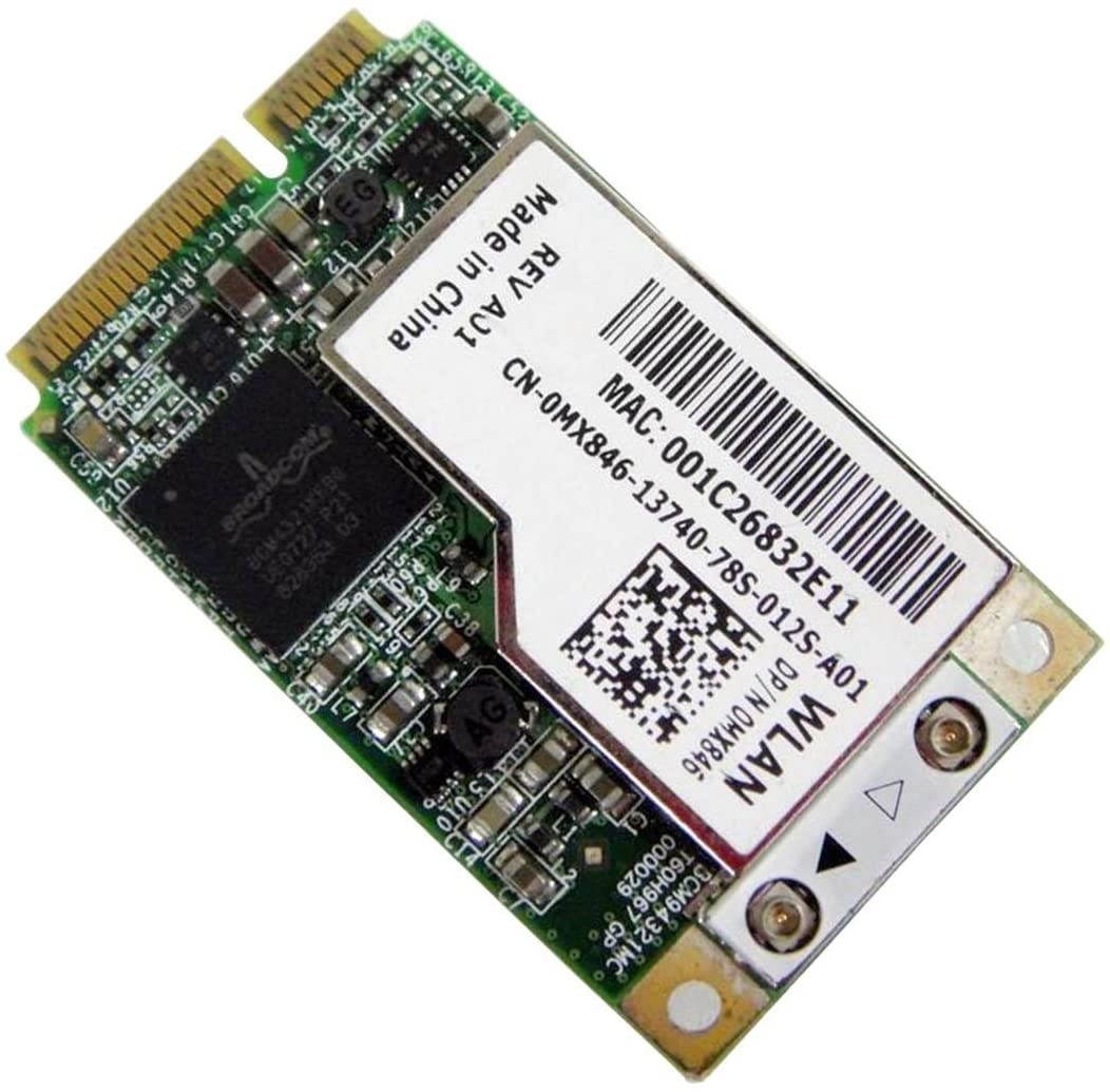 BroadCom BCM94321MC BCM4321 DW1505 Mini PCI-e Wireless WLAN Wifi Card MX846 GP537 NJ449 for Dell