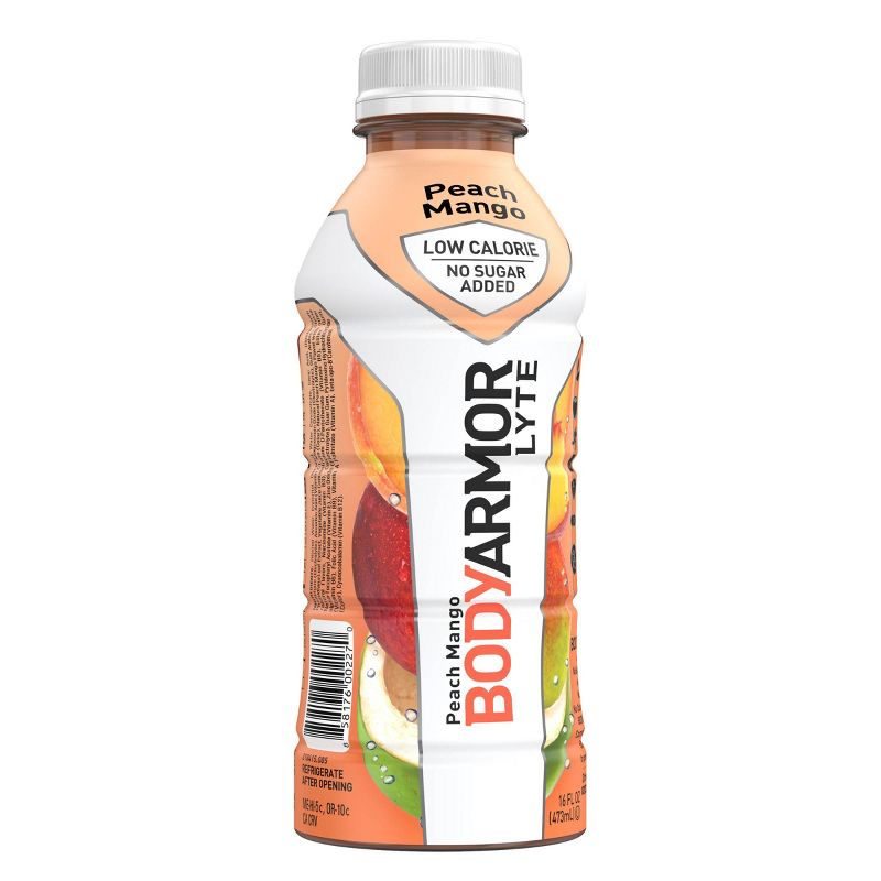 BODYARMOR Lyte Peach Mango - 16 fl oz Bottle