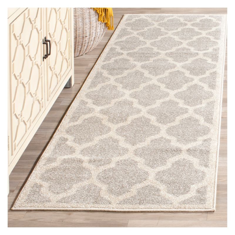 Clichy Rug 2'3"X13' - Light Gray/Beige - Safavieh