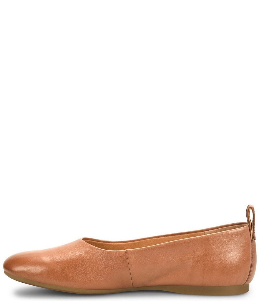 Born Beca Leather Slip-On Flats