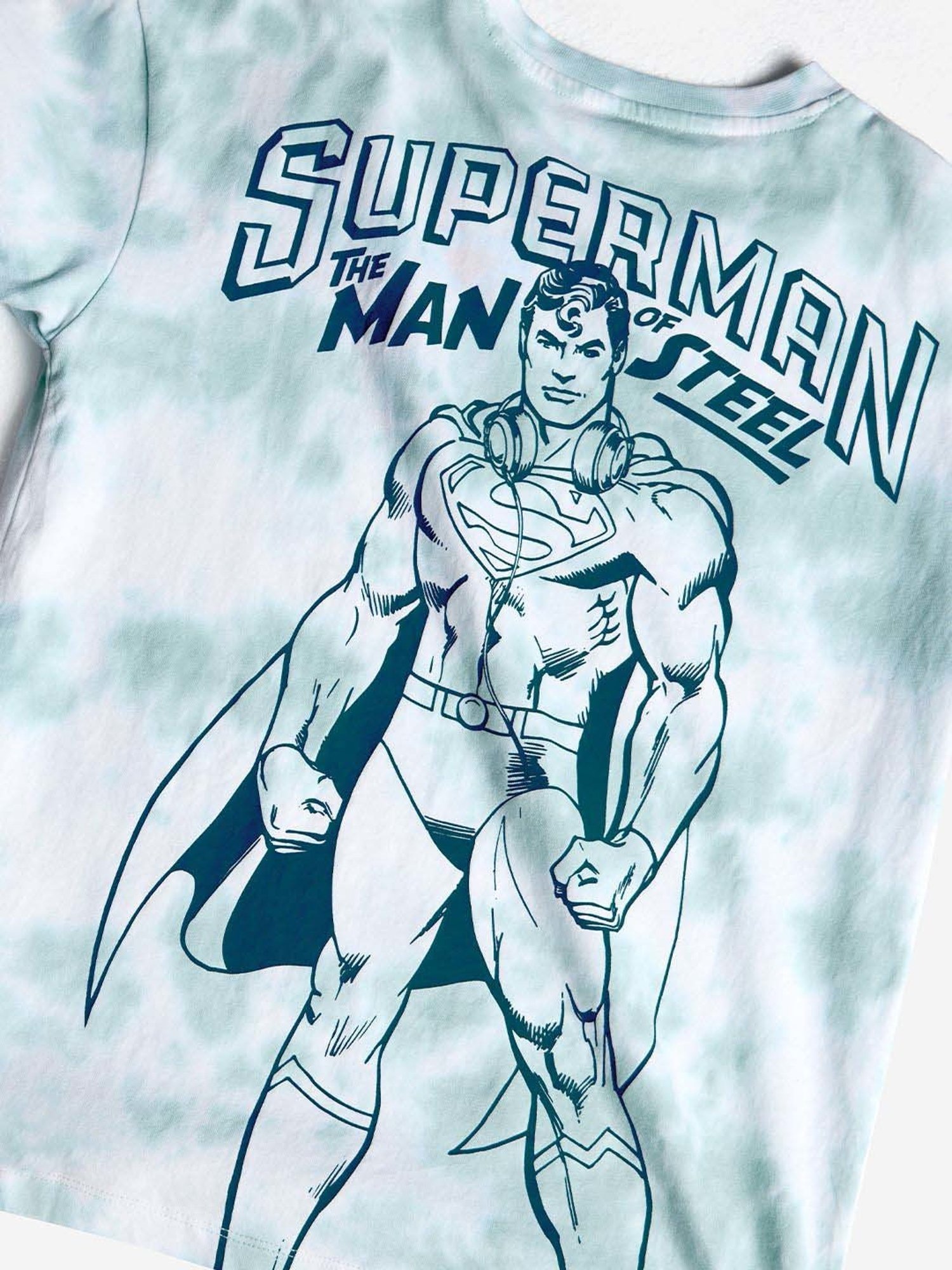 The Souled Store Kids Blue Cotton Printed T-Shirt