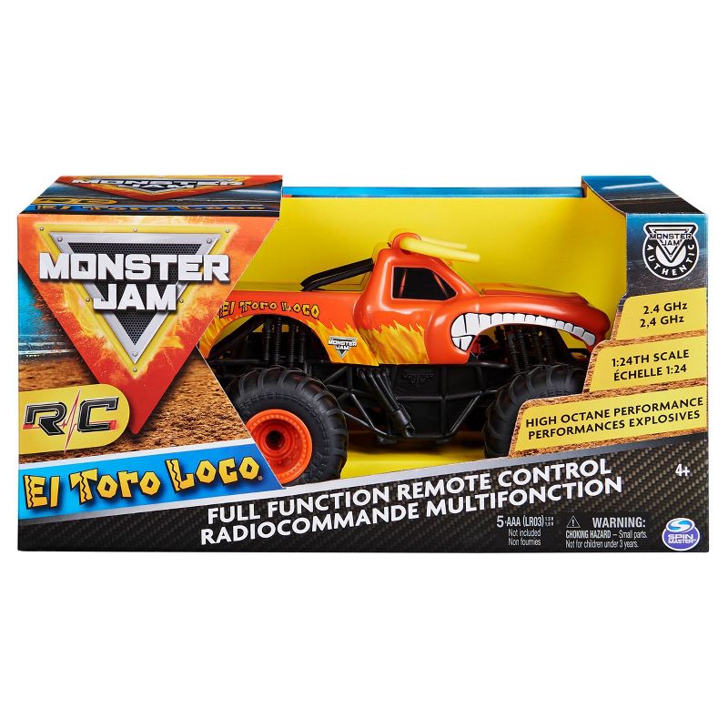 Monster Jam-  RC 1/24 Scale - El Toro Loco