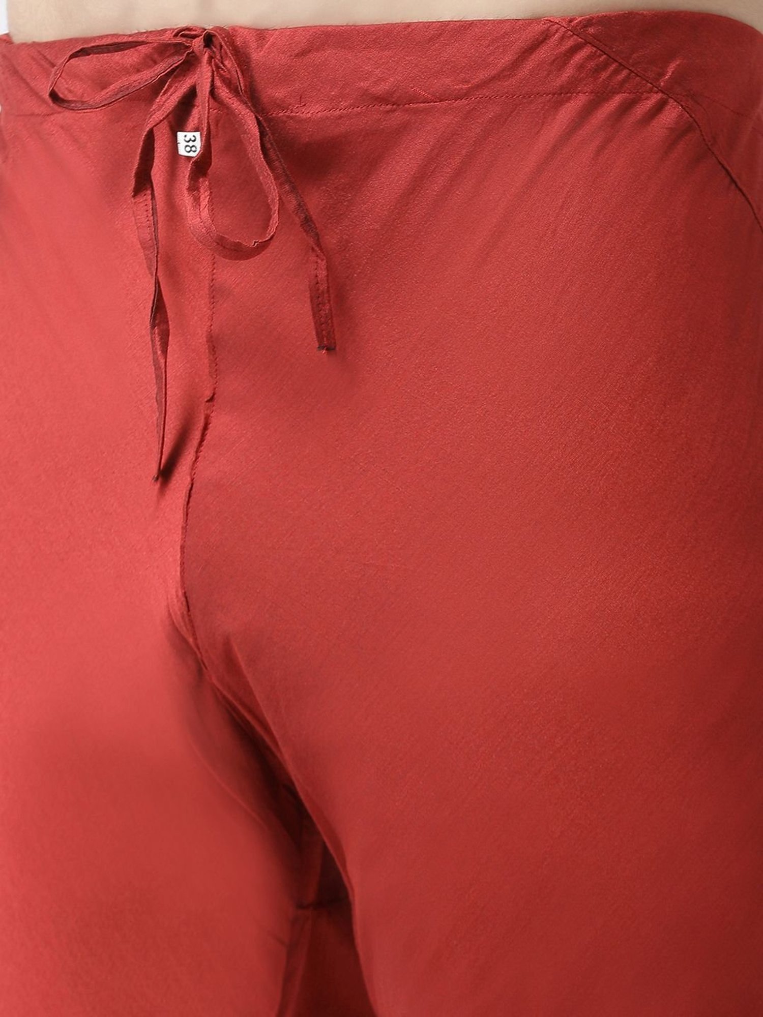 Benstoke Black & Maroon Regular Fit Sherwani Set