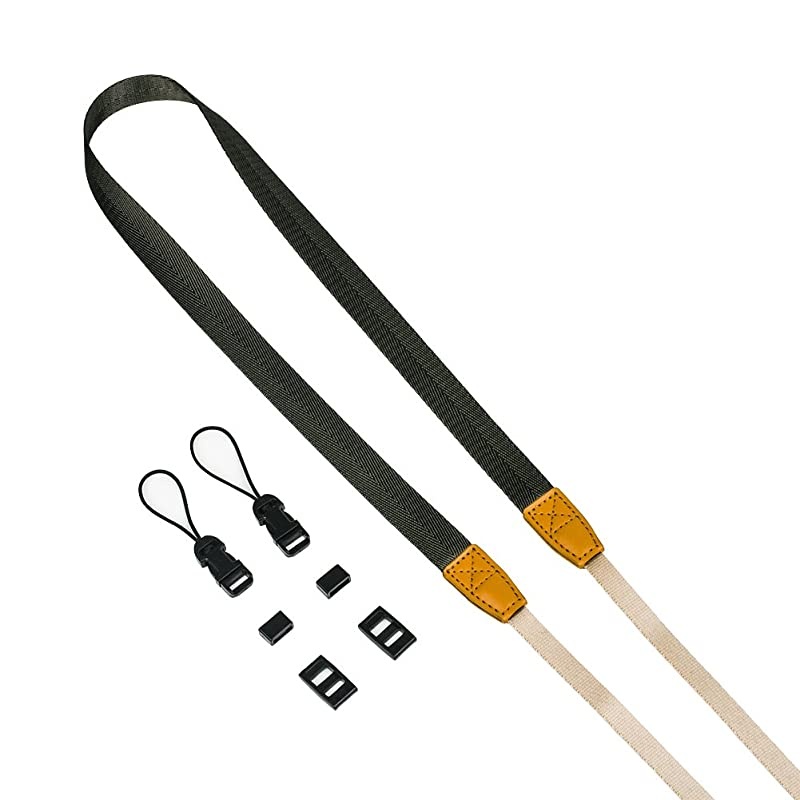 Universal Adjustable Slim Shoulder Sling Neck Strap for All Camera DSLR SLR Grey