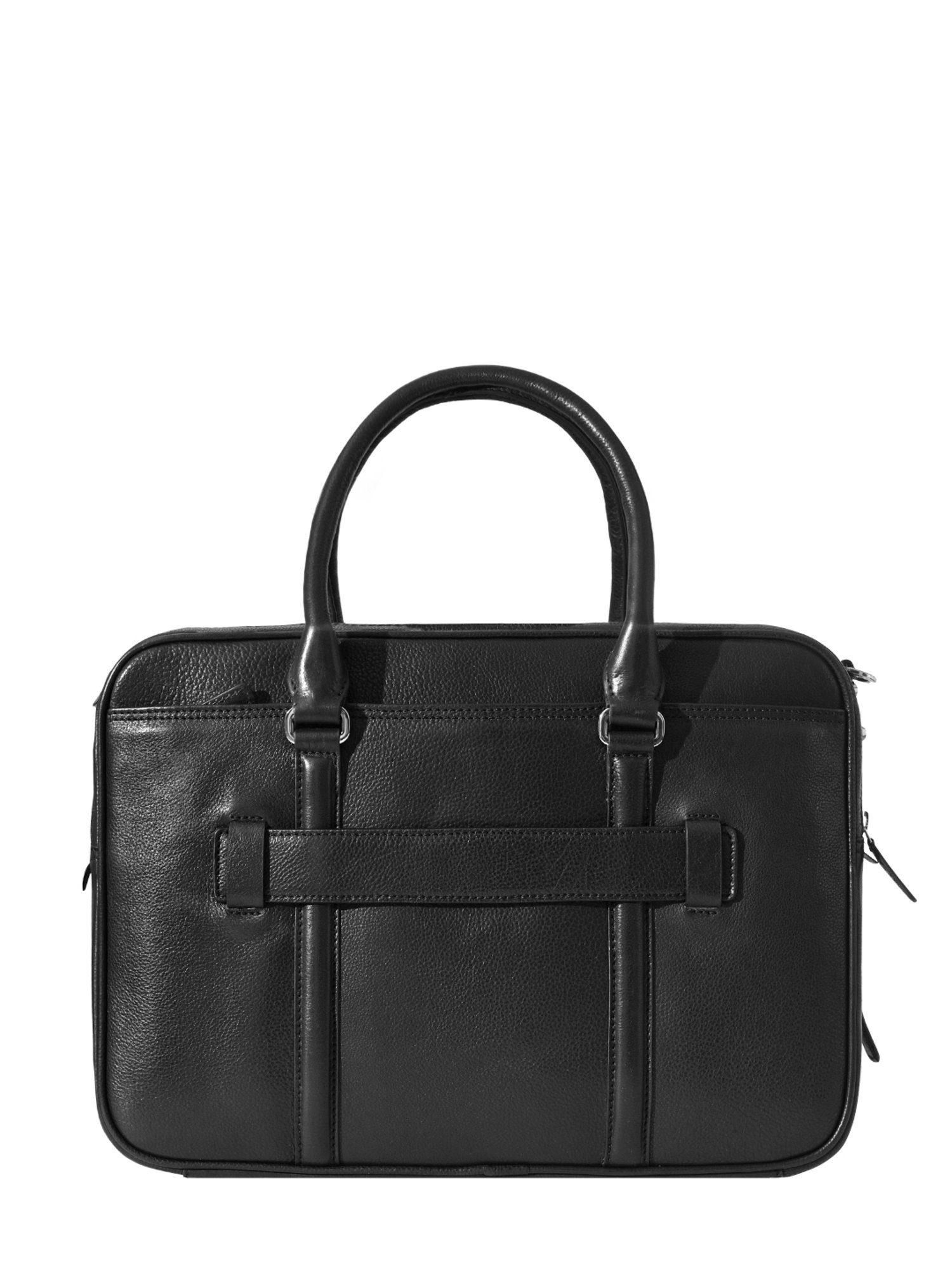 Eske Black Large Messenger Bag