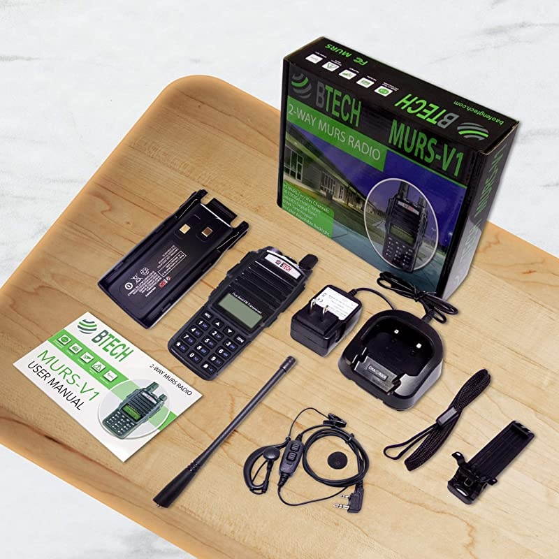 MURSV1 MURS TwoWay Radio License Free TwoWay Radio for Manufacturing Retail Personal and Business