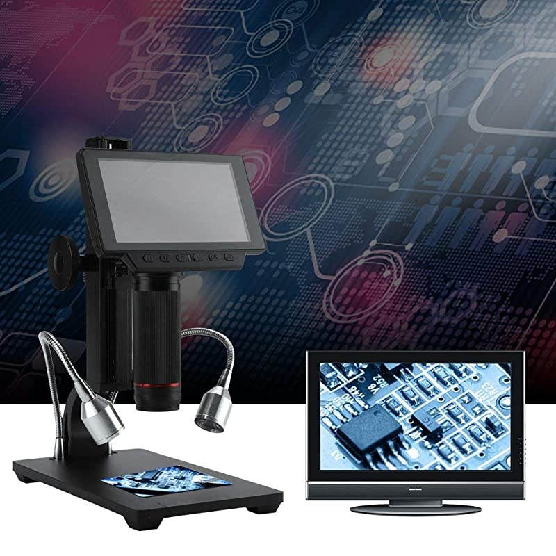 OT-SC Digital HDMI Microscope Macro Camera with 5" Display, 1080p Imaging, 560x Zoom, 4032x3024 Resolution- Amazing Images on Large Screen